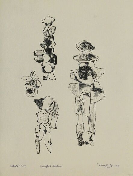 Dimitri Hadzi, ‘Sculpture Studies’, 1960