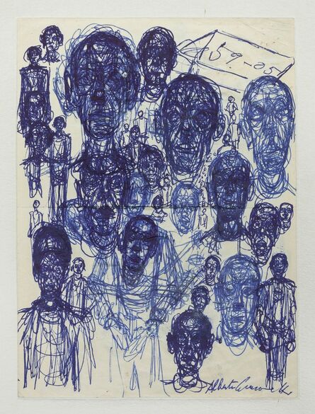 Alberto Giacometti, ‘Men's Heads (Têtes d'hommes)’, 1959