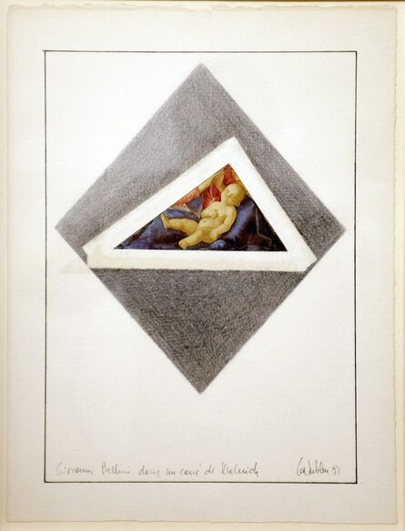 Lea Lublin, ‘Giovanni Bellini dans le carré de Malevich,’, 1981