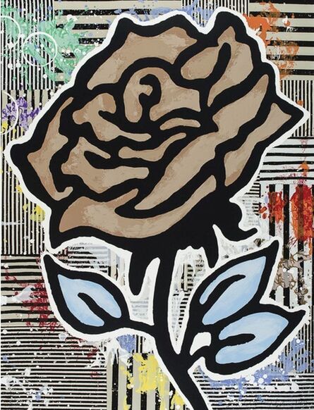 Donald Baechler, ‘Brown Rose’, 2015
