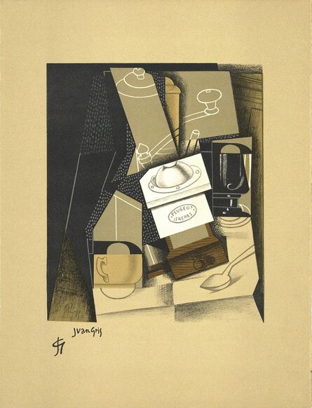 Juan Gris, ‘Moulin a Café (Coffee Grinder) from Au Soleil au Plafond’, 1916/1917