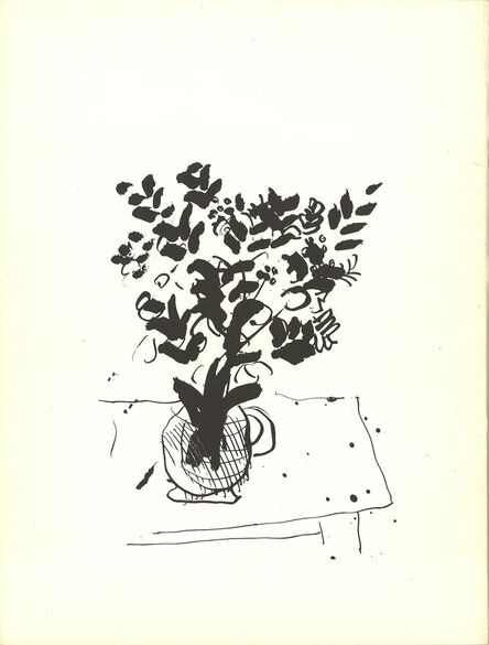 Marc Chagall, ‘Derriere le Miroir, no.198 Back Cover’, 1972