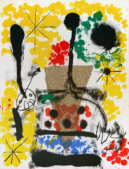 Joan Miró, ‘Plate IV, from Album 19’, 1961