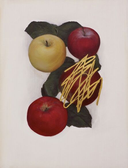 Jen Mazza, ‘Untitled (4 Apples/Gold)’, 2014