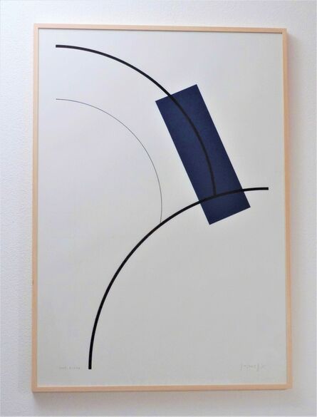 Gottfried Honegger, ‘Etude Bleu’, 2009