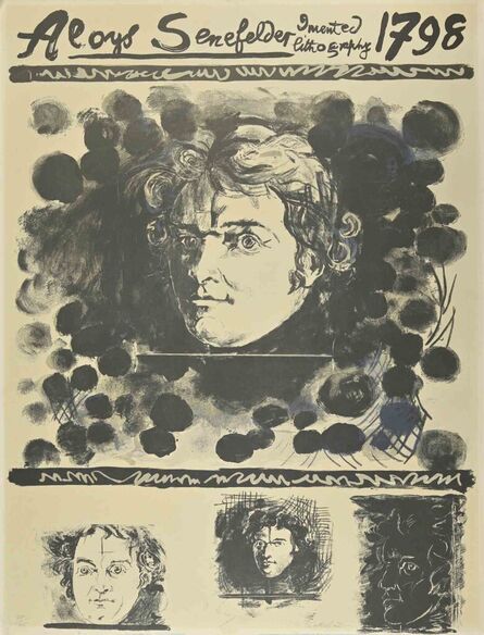 Graham Sutherland, ‘Portrait of Aloys Senefelder’, 1971