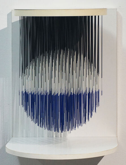 Jesús Rafael Soto, ‘Sphere n'8 (Blue) ed.2/8’, 1995