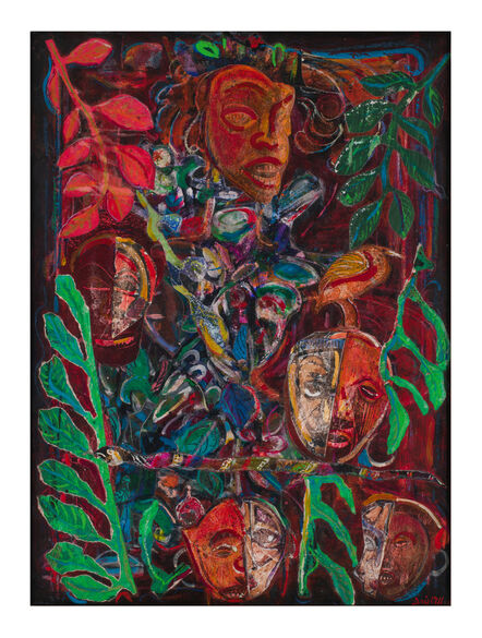 David Driskell, ‘Mystery of the Masks’, 2005