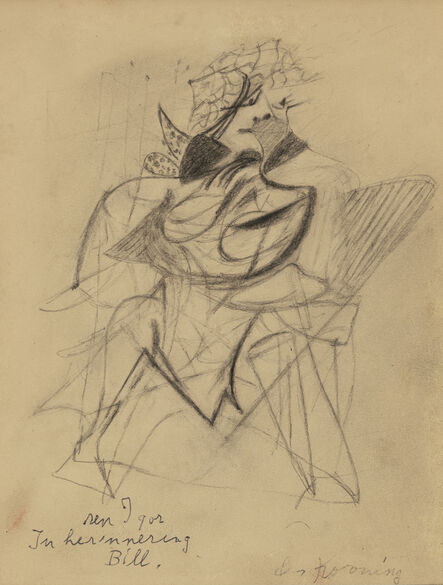 Willem de Kooning, ‘Woman II’, 1952