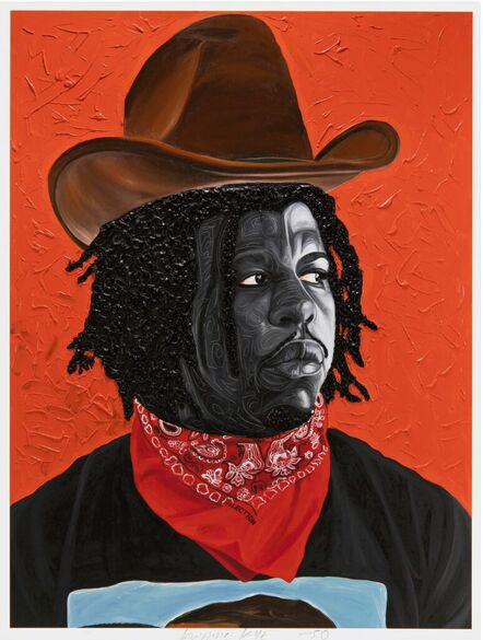 Otis Kwame Kye Quaicoe, ‘Jon Gray (Black Rodeo)’, 2022