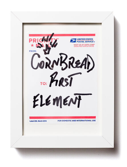 Cornbread, ‘Postal Label Series: Cornbread First Element  ’, 2024