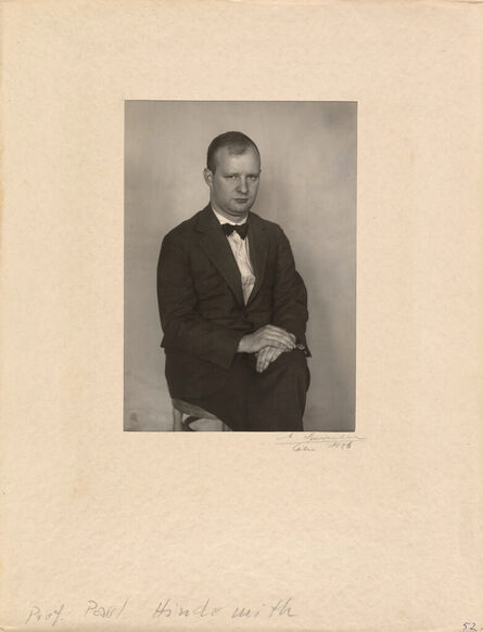 August Sander, ‘Der Komponist (Paul Hindemith)’, 1925