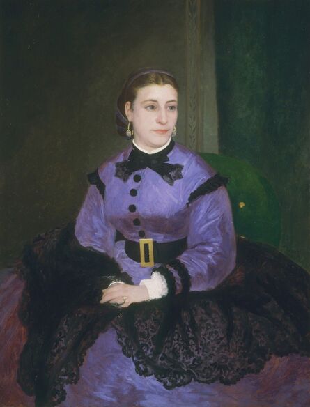 Pierre-Auguste Renoir, ‘Mademoiselle Sicot’, 1865