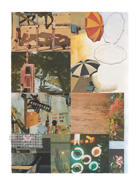 Robert Rauschenberg, ‘Most Distant Visible Part of the Sea / Umbrella’, 1983