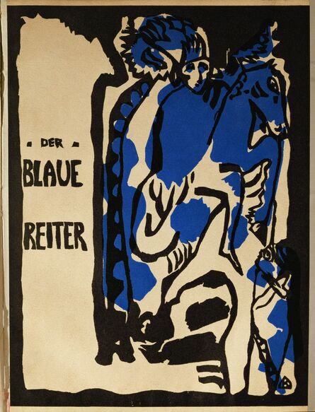 Wassily Kandinsky, ‘Cover of the magazine "Der Blaue Reiter," Berlin’, 1912