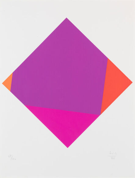Max Bill, ‘acht transcoloration’, 1986