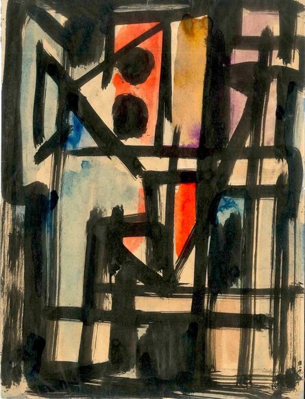 Emilio Vedova, ‘Abstract Composition’, 1950