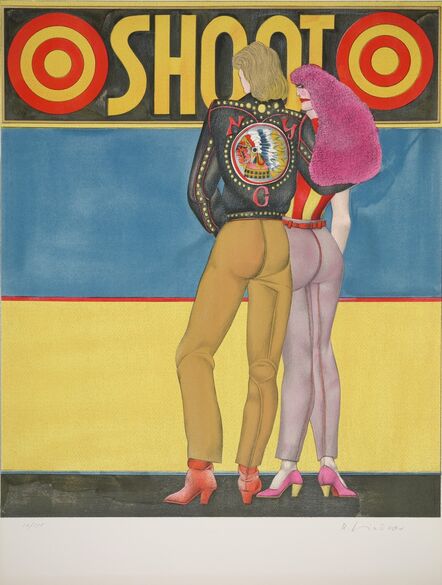 Richard Lindner, ‘Shoot from Fun City’, 1971