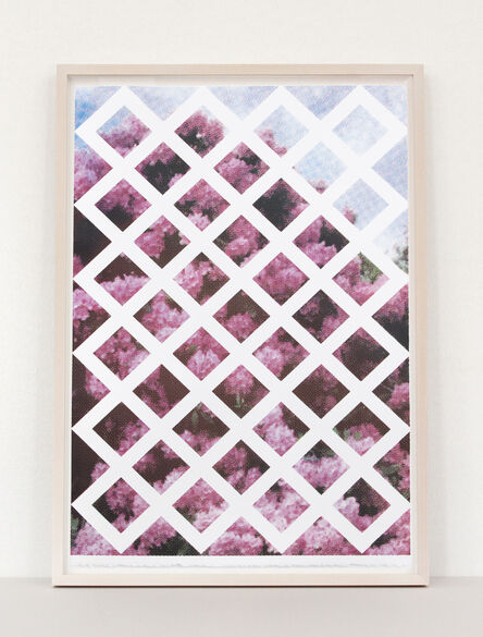 Elizabeth Corkery, ‘Pink Floral Trellis’, 2013