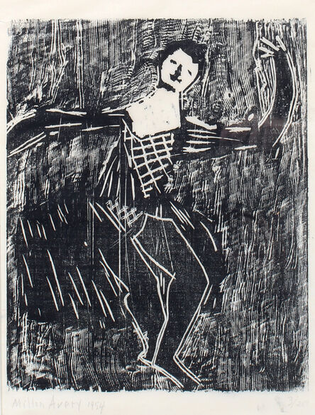 Milton Avery, ‘Dancer’, 1954