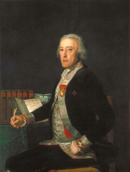 Francisco de Goya, ‘Portrait of Félix Colón de Larriátegui’, 1794