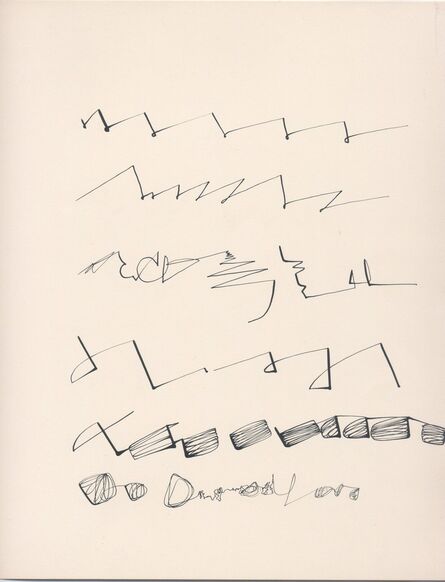 Mirtha Dermisache, ‘Sin título (Texto)’, 1972