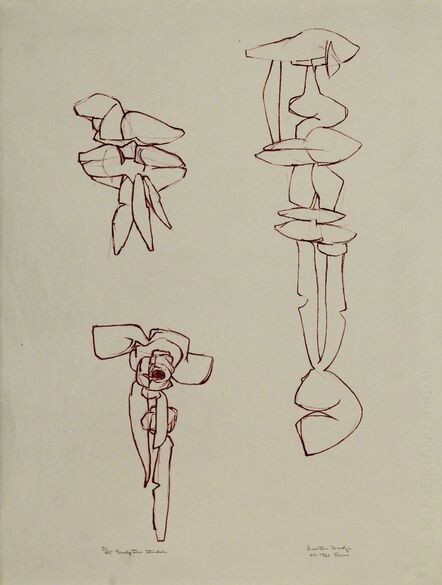 Dimitri Hadzi, ‘Sculpture Studies’, 1960
