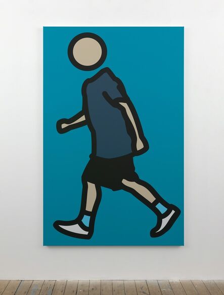 Julian Opie, ‘Paul running. 4’, 2012