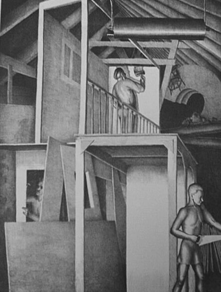 Kyra Markham, ‘Building Twelfth Night’, 1934