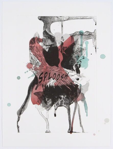 Christian Marclay, ‘Sploosh (Handpainted)’, 2012
