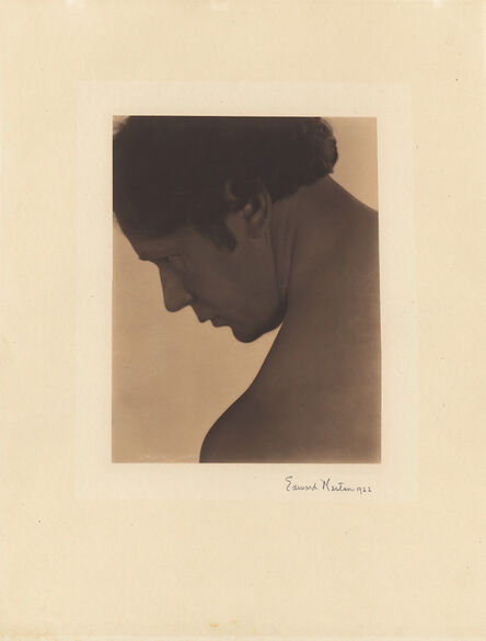 Edward Weston, ‘Portrait of a Male Nude (Robert Fuller)’, 1922