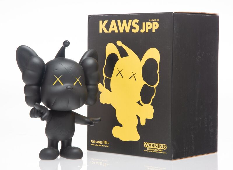 KAWS, ‘JPP (Black)’, 2008, Sculpture, Painted cast vinyl, Heritage Auctions