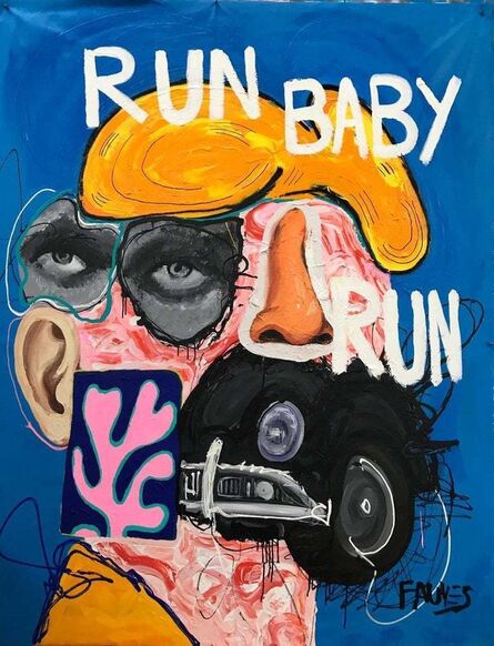 John Paul Fauves, ‘RUN BABY, RUN’, 2019