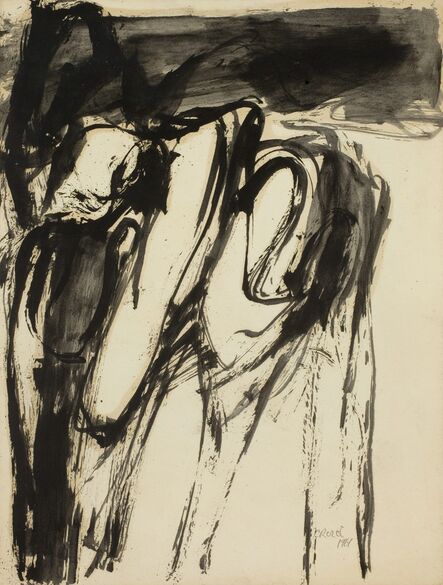 William Crozier, ‘Untitled (Work on paper)’, 1961