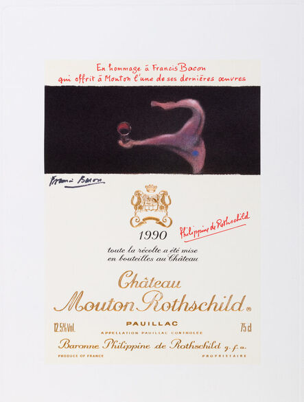 Francis Bacon, ‘Moutin Rothschild ’, 1990 / 2007