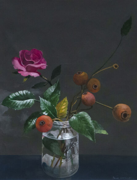Paul Wonner, ‘Study of Roses in a Jar’, 1985