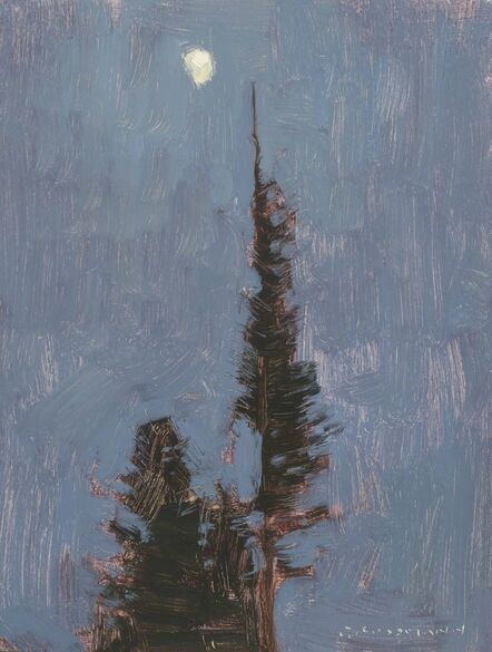 David Grossmann, ‘Waxing Moon and Night Pines’, 2010-2015
