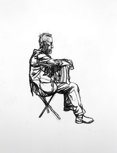 Sean Henry, ‘Seated Figure (sketch 4)’, 2015