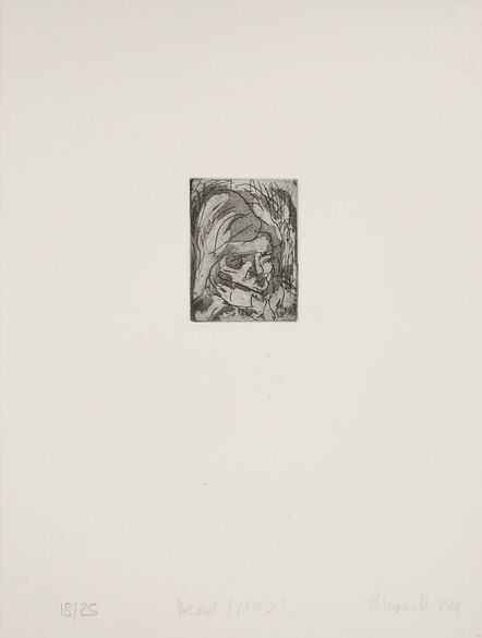 Leon Kossoff, ‘Head No 2’, 1984