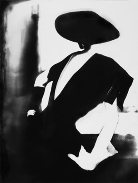 Lillian Bassman, ‘Black - With One White Glove, Barbara Mullen, Dress by Christian Dior, New York, Harper's Bazaar’, 1950