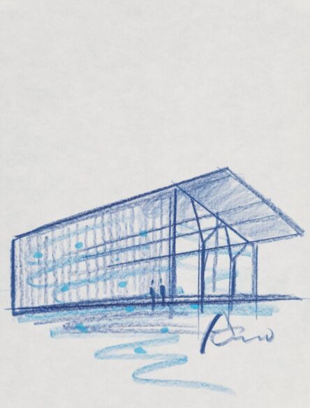 Tadao Ando, ‘Drawing of Modern Art Museum of Fort Worth’, 2012