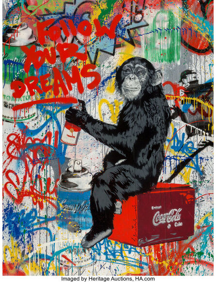 Mr. Brainwash, ‘Follow Your Dreams’, 2012