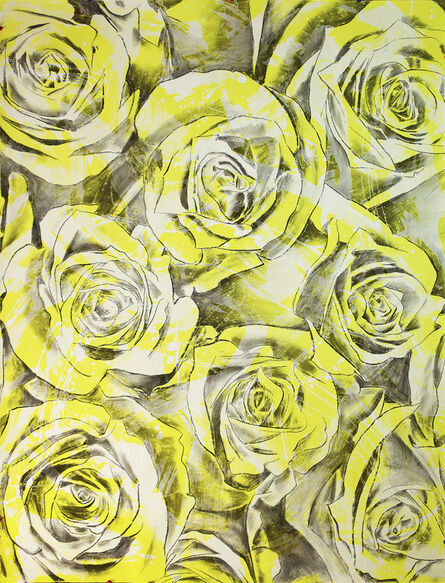 John Newsom, ‘Everlasting Bloom (Titanium Yellow)’, 2017