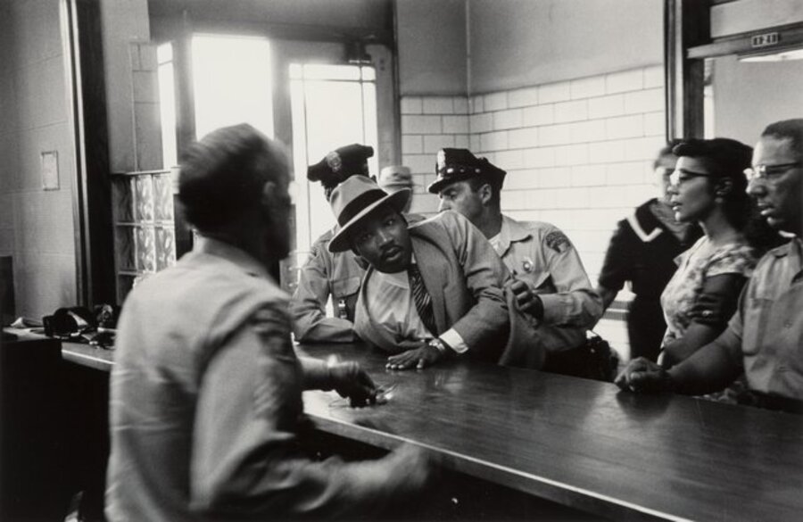 Martin Luther King Arrest, Montgomery, Alabama