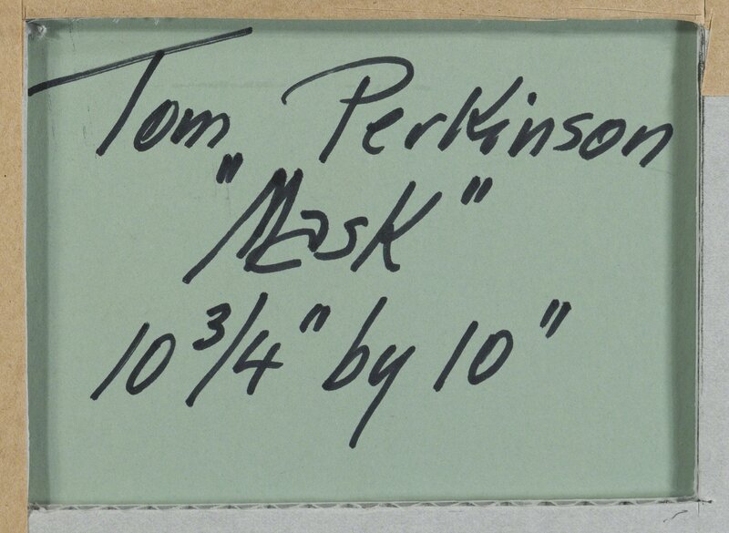 Tom Perkinson, ‘Mask’, Painting, Oil on board, John Moran Auctioneers
