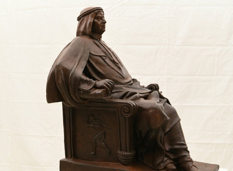 Sami Mohammad, ‘The late Sheikh Abdullah Al-Salem Al-Sabah’, 1971, Sculpture, Bronze, Contemporary Art Platform Kuwait
