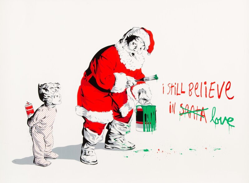 Mr. Brainwash, ‘I Still Believe In Love’, 2010, Print, Screenprint in color on paper, Heritage Auctions