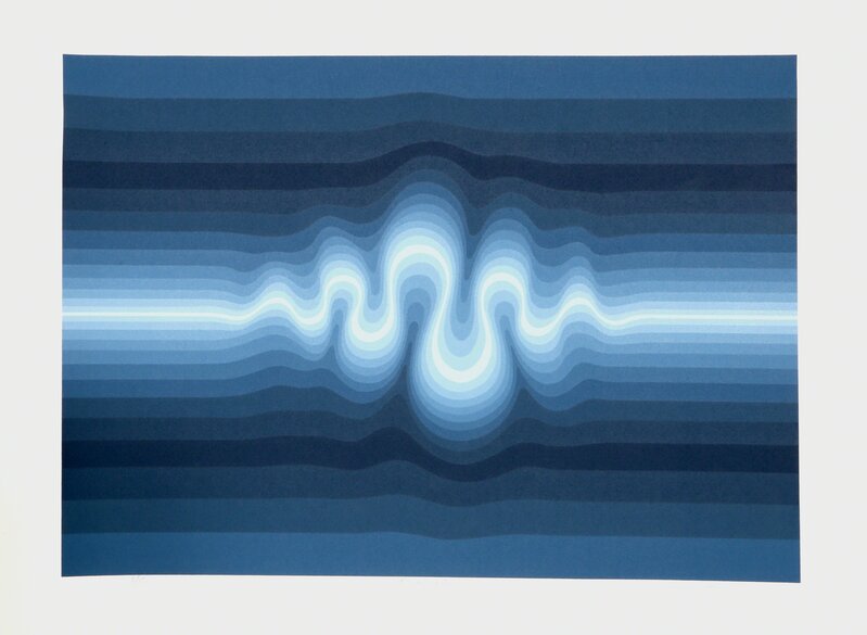 Roy Ahlgren, ‘Oscillation ’, 1980, Print, Serigraph, RoGallery