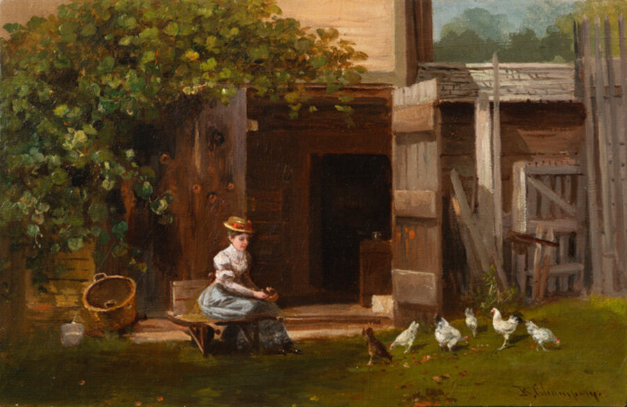 Feeding the Chickens