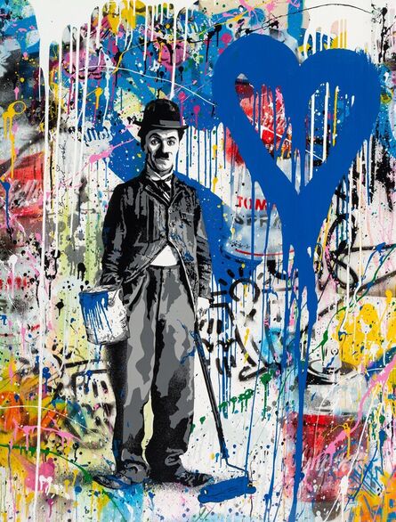 Mr. Brainwash, ‘Chaplin’, 2018
